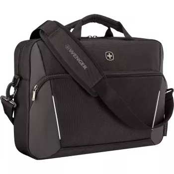 Portfelis klēpjdatoram Wenger XE Compact Brief 16 ar planšetes kabatu, melns