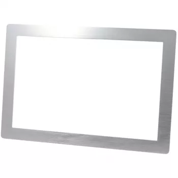 ALLNET ALLTCover14NSv1 rāmis — sudraba alumīnija paneļa nomaiņa 14 inch planšetdatoram, 385 g