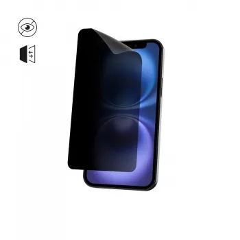 DICOTA D80541-4AD 4-virzienu privātuma ekrāna aizsargs Apple iPhone 17 Air, PET, zilās gaismas un skrāpējumu aizsardzība, 1 gab.