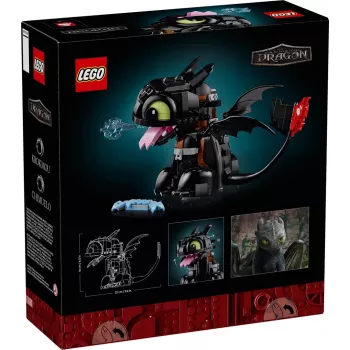 LEGO ICONS 10375 Kā pieradināt pūķi: Bezzobains