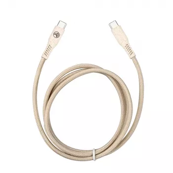 USB Type-C uz Type-C datu kabelis Tellur TLL155441, 1 m, 3 A, Power Delivery 60 W