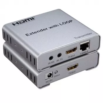 Extra Digital CA912964 HDMI pagarinātājs 4K ar KVM un IR
