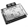 Alphacool 10260 Aluminium Hroms Melns Vara 154mm aizmugures plāksne
