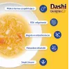 Slapjš kaķu gardums INABA Dashi Delights Silky Broth — Vistas gaļa ar tunzivi un lasi, 40 g paciņa, 93% mitrums, gremošanas atbalsts