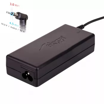Akyga AK-ND-26 barošanas adapteris HP klēpjdatoriem, 90 W, 19,5 V, 4,62 A, 4,5 x 3,0 mm ar tapu