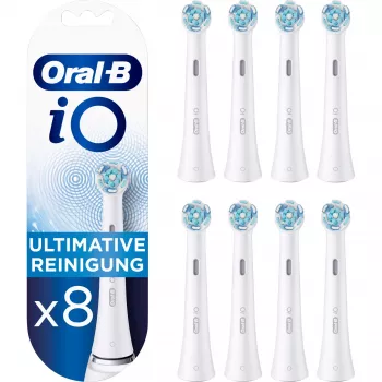 Oral-B iO Ultimate Clean zobu sukas uzgalis, 8 gab. komplekts