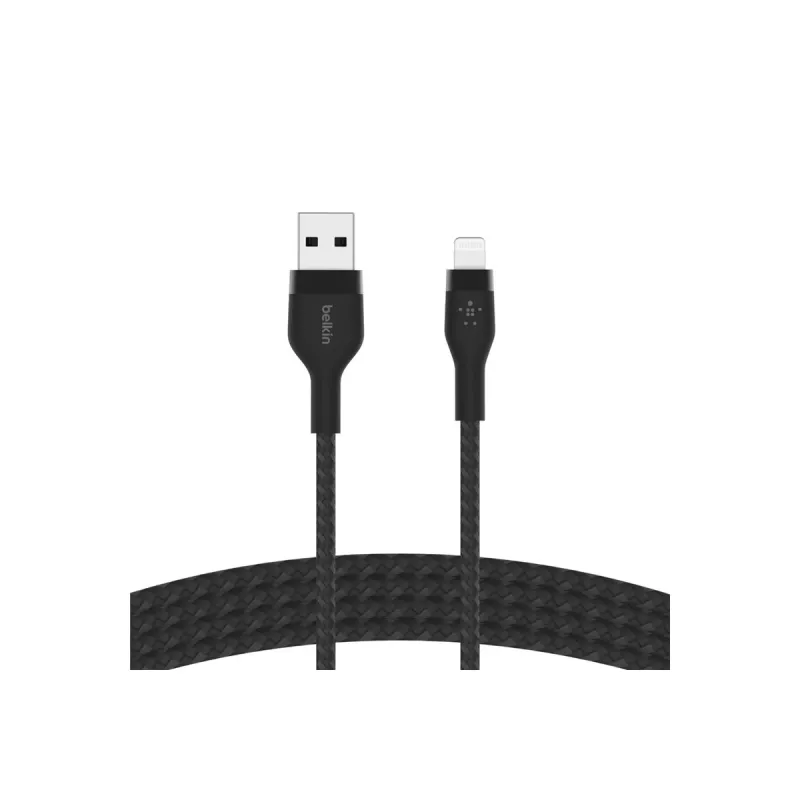 Belkin CAA010BT2MBK USB-C uz Lightning kabelis 2m melns