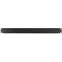 Inter-Tech - Plaukts - tukšs plaukts - Melns - 1U - 48,3 cm (19 inch) (88887149)