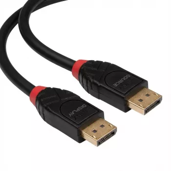 Lindy 7.5m aktīvais DisplayPort 1.4 kabelis, 7.5 m, DisplayPort, DisplayPort, tēviņš, tēviņš, 7680 x 4320 pikseļi
