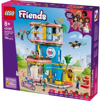 LEGO Friends 42689 Heartlake City Draugu kluba nams