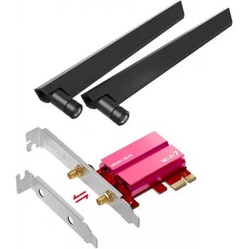 PCIe Tri-Band WiFi 7 adapter MERCUSYS MA47BE
