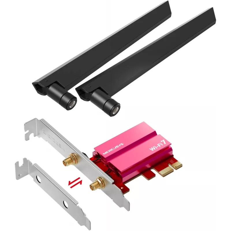 PCIe Tri-Band WiFi 7 adapter MERCUSYS MA47BE