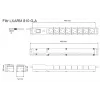 LESTAR LXARM 810 G-A K.:CZ 1,5M 19PDU Melns 8 kontaktligzdas 230 V 1.5 m