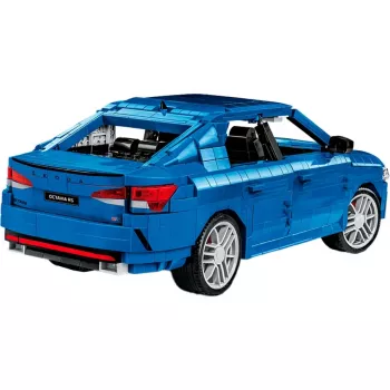 Būvējamie klucīši Cobi Skoda Octavia RS Modelis (2405 gab.), Vecums 10+, Melns/Zils
