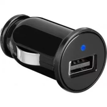 Goobay 44176 Lādētājs mobilajām ierīcēm – digitālā kamera, planšete, viedtālrunis, MP3, GPS, e-grāmatu lasītājs – melns, auto adapteris
