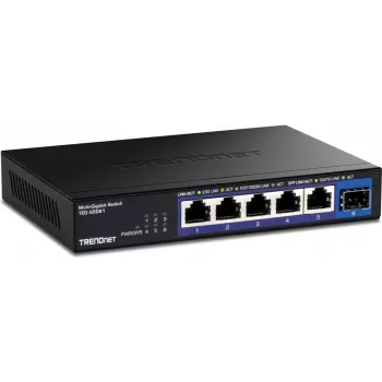 TRENDnet TEG-S5061 6-Portu 2.5G Nenodrošināts Slēdzis ar 10G SFP+ Portu