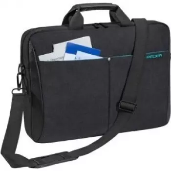 Pedea Notebook Bag Lifestyle, Melna [Piemērota klēpjdatoriem līdz 39,6 cm (15,6 inch)]