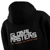 Global Masters Kapuce GM Logo - melna (M)