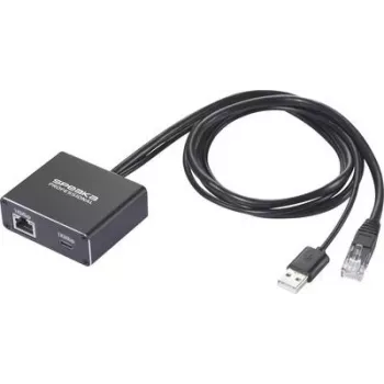 SpeaKa Professional SP-GNS-200 tīkla adapteris/hubs 1 GBit/s USB-C®, RJ45 (SP-13543696)