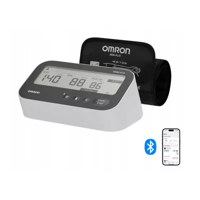 OMRON M4 Connect Afib augšdelma asinsspiediena monitors