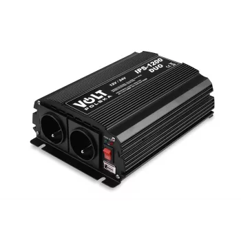 Pārveidotājs Volt Polska IPS-1200 Duo 12V/24V uz 230V 600W/1200W