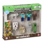 MINECRAFT 3D ERASERI - 8 IEPAKOJUMS DELUXE KASTĪTE VER.A