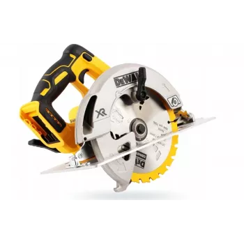 DeWALT DCS570P2-QW bezvadu ripzāģis 18.4 cm Sudrabs, Dzeltens 5500 RPM