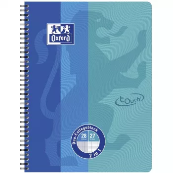 Rakstīšanas klade Oxford 400101422 A4+ 80 Lapas Zila