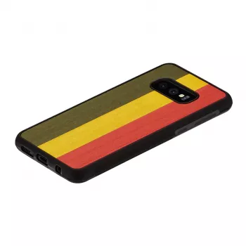 Aizsargmaciņš Samsung Galaxy S10e, koks un polikarbonāts, reggae melns