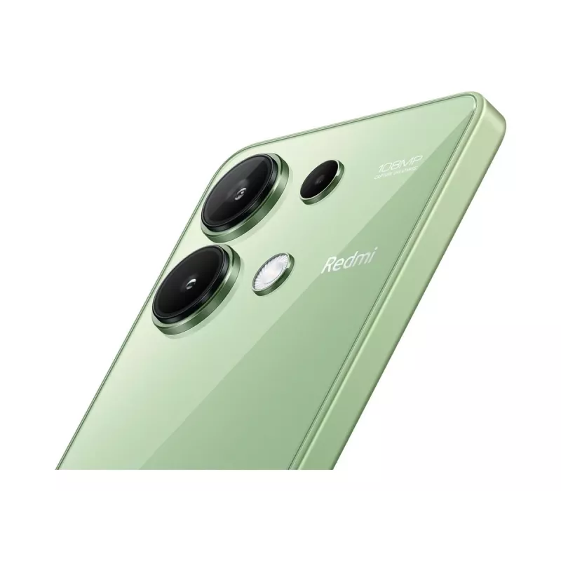 Xiaomi Redmi Note 13 6GB+128GB Piparmētru zaļš 16,94cm (6,67) AMOLED Displejs, MIUI 14 uz Android 13 bāzes, 108MP Trīskāršā kamera