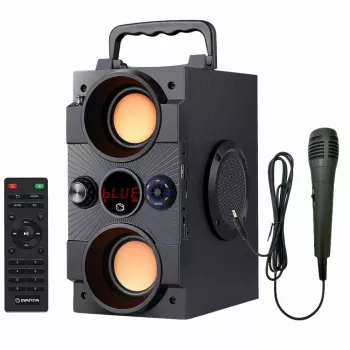Portatīvais skaļrunis Manta SPK817 Fortino, Melns