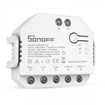 Viedais slēdzis WiFi Sonoff Dual R3