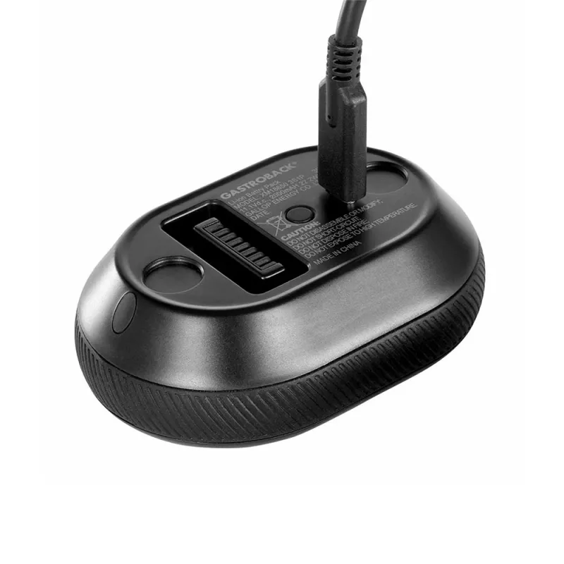 GASTROBACK Bezvadu 5-in-1 rokas blenderis — 180 W, 0.5 L bļoda, akumulatora darbība, nerūsējošā tērauda asmeņi