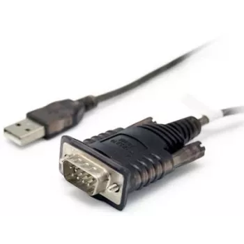 UNITEK Y-108 USB 2.0 uz RS232 adapteris, melns