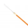 Fiberhome mikrooptiskais kabelis 2,5 mm, 2 FO G.657A1, PE apvalks, oranžs, 4 km trumulis
