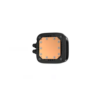 DeepCool R-LD240-BKDMMN-G-1 240mm RGB šķidruma CPU dzesētājs (visi vienā), 2x120mm ventilatori, PWM, 41cm caurules, alumīnija radiators