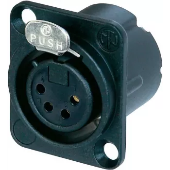Neutrik NC4FD-LX-B Savienojuma piederums Melns