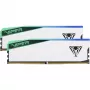 DIMM 48 GB DDR5-6000 (2x 24 GB) Dual-Kit, Atmiņa Balta, PVER548G60C42KW, Viper Elite 5 RGB, INTEL XMP, AMD EXPO