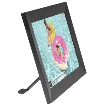 Denver PFF-1024BMK2 digitālais foto rāmis Melns 25.6 cm (10.1 inch) Skārienekrāns Wi-Fi