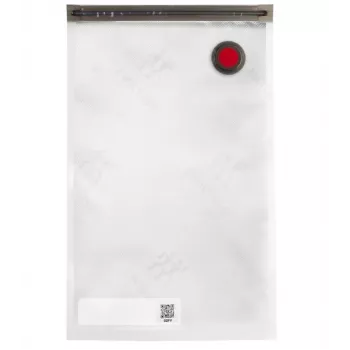 Vakuuma kaste ZWILLING 36807-007-0, plastmasas taisnstūra pārtikas konteiners 1.1 l un 2.3 l, hermētiski aizverams vāks, noņemams, caurspīdīgi balts