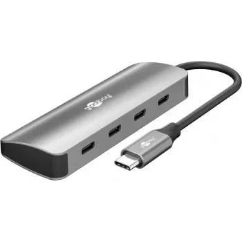 Goobay Slim 4-Port USB-Hubs USB-C uz 10 Gbit/s – 4x USB-C (76565)