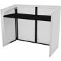 DJ statīvs Omnitronic Mobile DJ Stand Mobiler DJ-Tisch Steel — pārnēsājams tērauda DJ galds