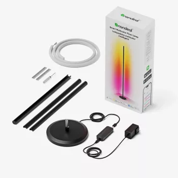 Stāvlampa Nanoleaf N7204K02-1FL 22W RGBW — regulējama RGB un baltā gaisma