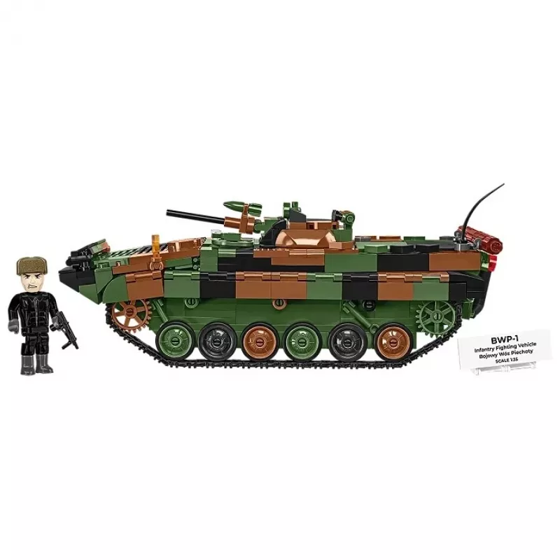 Būvkomplekts Cobi Armed Forces BWP-1 2630 — Polijas/Ukrainas amfībijas kājnieku kaujas mašīnas modelis