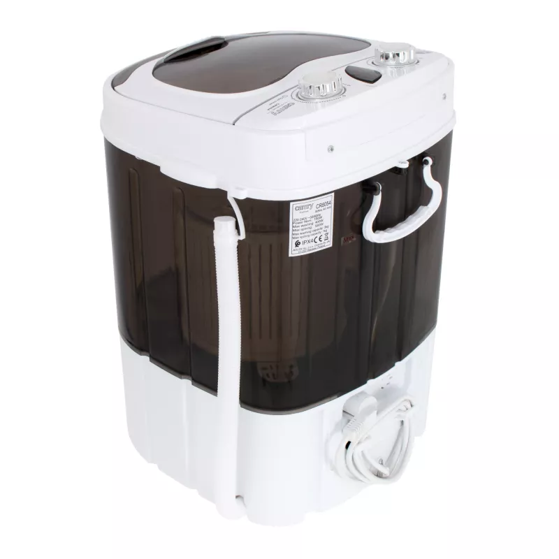 Camry Premium CR 8054 veļas mazgājamā mašīna, augšējā ielāde, 3 kg, Brūna, Balta