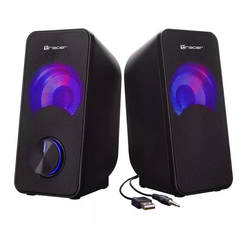 Skaļruņi 2.0 Loop RGB USB
