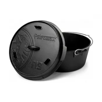 Petromax FT9-T sautēšanas katls 7,5 L Melns