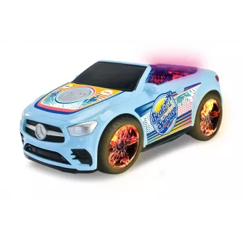 Dickie Toys Mercedes-Benz E-Class Beat Spinner zils, 3x AA baterijas
