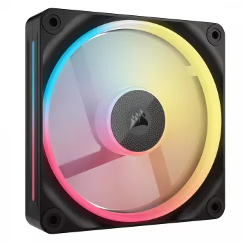 Korpusa ventilators Corsair iCUE LINK LX120-R RGB 12 cm Melns 2400 RPM 3.8 mmH2O