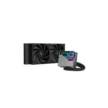 Visu vienā šķidruma dzesētājs DeepCool LT520 12 cm Melns 3.27 mmH2O